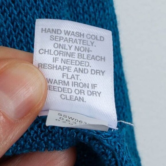 J. Jill Womens Linen Blend Open Front Long Cardigan in Oceanside Size S Summer - Picture 7 of 10